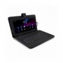 Precio de fábrica 10,1 ''pulgadas para Android Tablet PC Funda de cuero cubierta USB teclado Stand 51215 Internacional