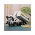 Camión de basura de Ingeniería Técnica HUIQIBAO 799 Uds., bloques de construcción para vehículos, juego de ladrillos para veh...