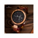 BOBO BIRD Luxury Wood Men Watch relogio masculino Designer Auto fecha colores relojes para hombres reloj de pulsera de cuarzo...