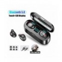 Auriculares inalámbricos F9 TWS Bluetooth 5,0, auriculares con Control táctil, auriculares estéreo deportivos, auriculares co...