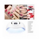 Secador de esmalte de Gel para uñas, lámpara UV LED de alta potencia 120/72W, autodetección luz solar, herramientas de manicura 