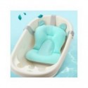 Alfombrilla de bañera para ducha de bebé, asiento de bañera antideslizante, alfombrilla de apoyo para recién nacido, soporte de 