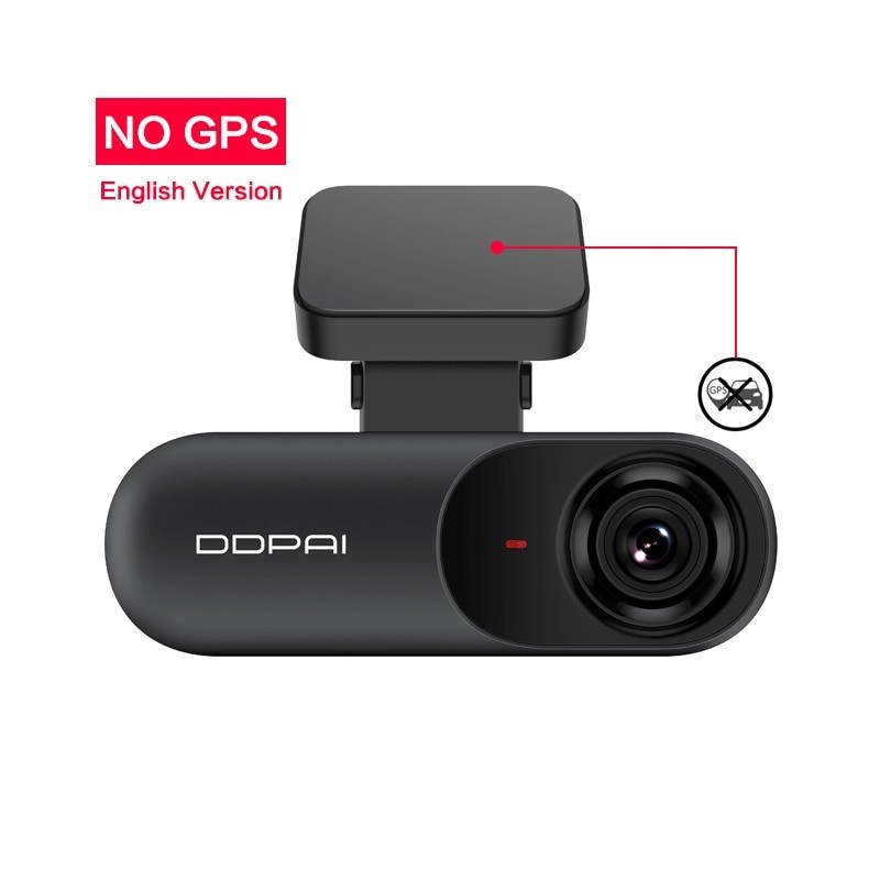 DDPai cámara de salpicadero Mola N3 1600P HD GPS vehículo coche vídeo para automóvil DVR Android Wifi inteligente con cámara con