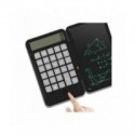 Tableta de escritura con calculadora de 6,5 pulgadas, portátil, LCD inteligente, almohadilla de escritura a mano, tableta de ...