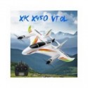 XK X450 VTOL 2,4G 6CH 6-axi es EPO 450mm envergadura 3D/6G modo conmutable acrobacias Kit de avión de control remoto RTF w/trans