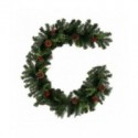 Guirnalda de chimenea de Navidad Artificial, ornamento para árbol de Navidad, decoración de guirnaldas de ratán colgantes, 1,...