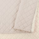 Quilt Velvet Termico Sherpa Crema 1,5P Cubrecamas y Quilts