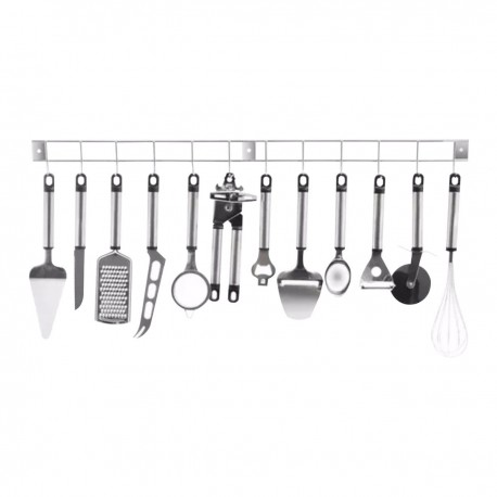 Set 12 utensilios de cocina + Colgador