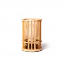 Lampara de mesa Bamboo cilindrica Iluminación