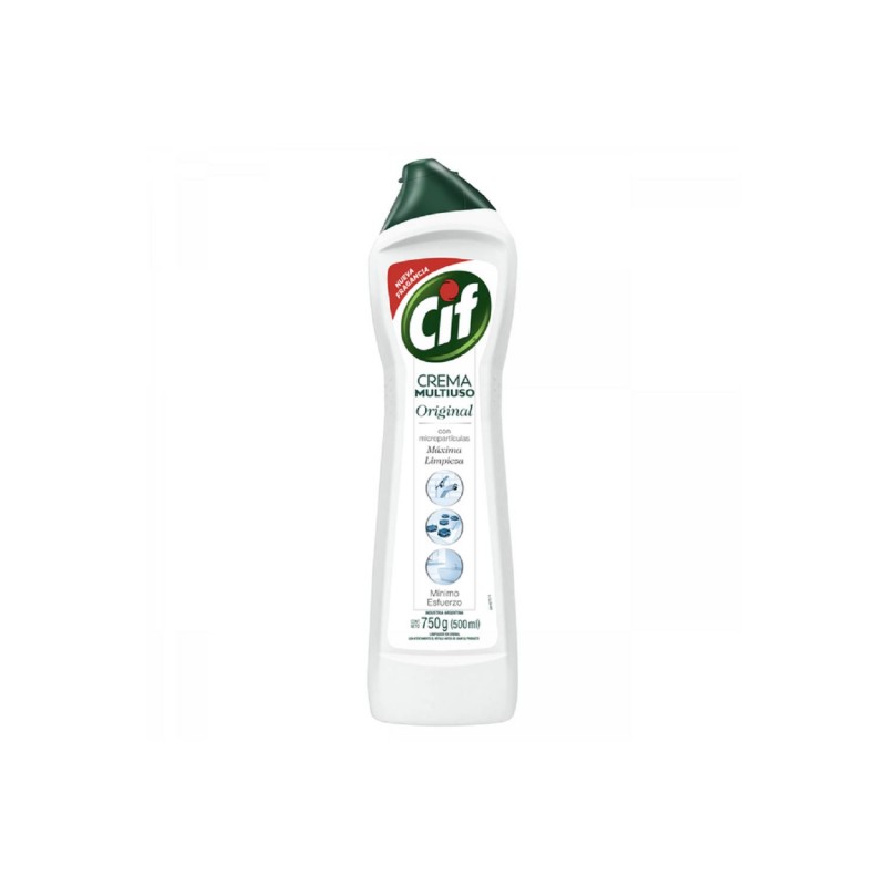Limpiador CIF crema comun 750 CC.