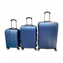 Set 3 maletas ABS carbon con giro 360° color a elección Maletas