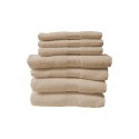 Set 7 toallas algodón marca Dohler gris Toallas