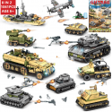 1061 Uds., técnica militar, hierro, Imperio, bloques de construcción de tanques, juegos de armas, carro de guerra, creador, e...