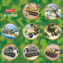 1061 Uds., técnica militar, hierro, Imperio, bloques de construcción de tanques, juegos de armas, carro de guerra, creador, e...
