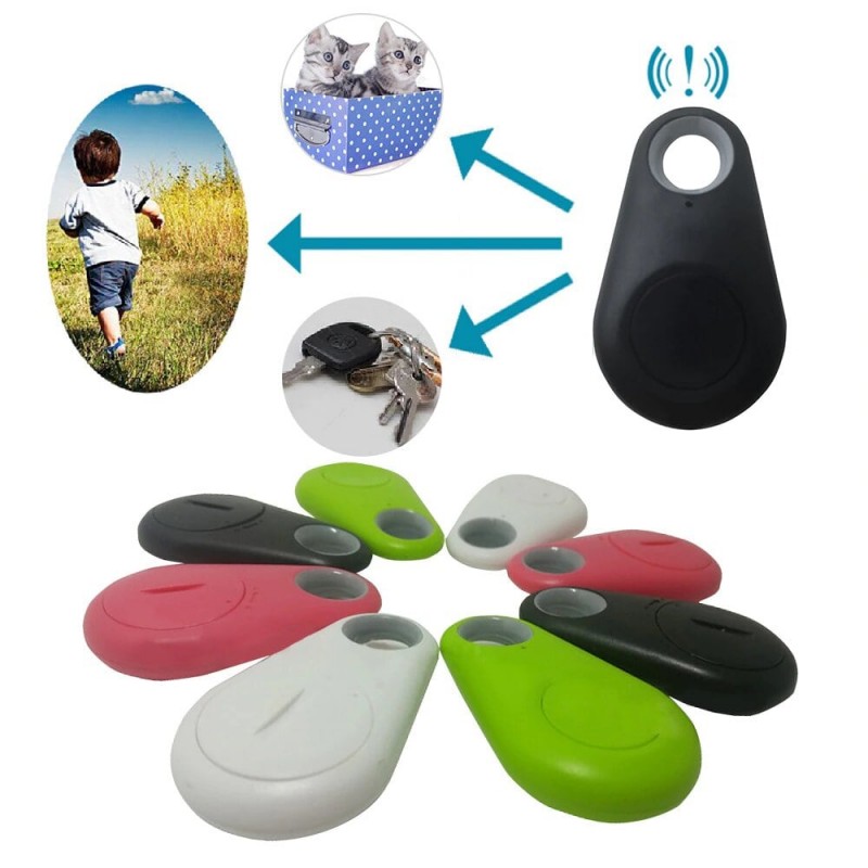 Rastreador Mini GPS inteligente antipérdida con Bluetooth para mascotas, para mascotas, perros, gatos, llaves, cartera, bolsa...