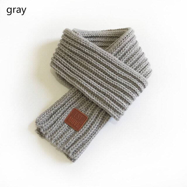Gray scarf